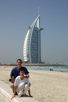 sageo vor dem Burj al Arab