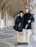 sageo vor dem Dogenpalast in Venedig